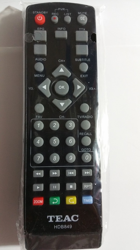 TEAC HDB849 Remote Control